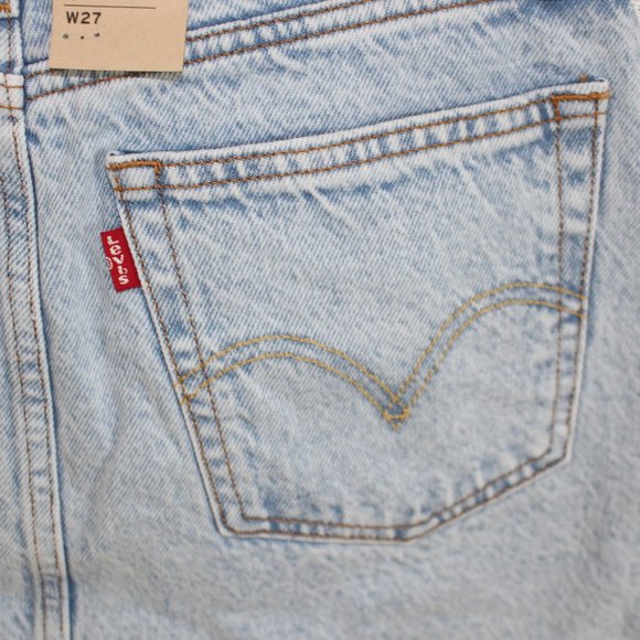 Levi's Light Wash Jean Skirt // NWT - Picture 6 of 7